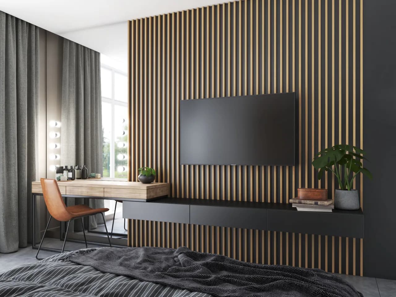 Lamelowe panele – jak wykorzystać je w aranżacji wnętrz i poprawić akustykę