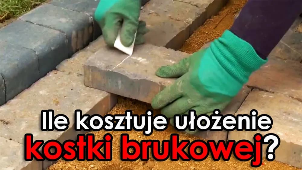 Ile kosztuje układanie kostki z podbudową? Ceny, które zaskoczą!